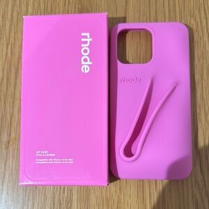 Rhode shortcake lip Phone Case